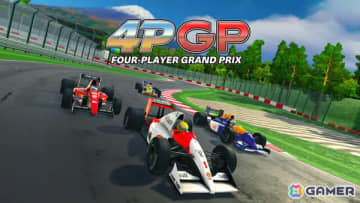 最大4人で遊べるアーケードレーシング「4PGP FOUR-PLAYER GRAND PRIX」が2026年2月5日にリリース！