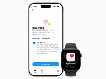 Apple Watch、日本でも高血圧パターン検出可能に