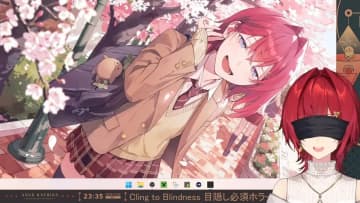 にじさんじアンジュ・カトリーナ、目隠しホラゲーで放送事故　約1時間の“畳配信”を記録