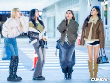 【PHOTO】KISS OF LIFE「Asia Artist Awards 2025」のため台湾へ出国