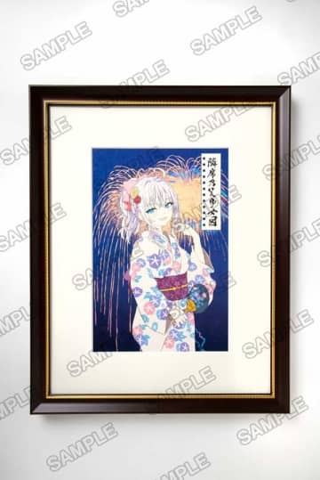 『時々ボソッとロシア語でデレる隣のアーリャさん』アーリャの誕生日を記念した浮世絵木版画が登場