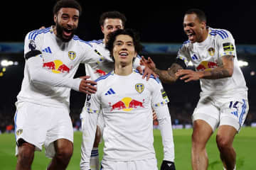 英騒然、日本代表が衝撃の一撃「弾丸…なんと！」　実況は大興奮…欧州名門から驚きの20mミドル弾