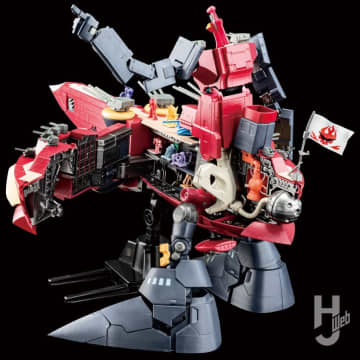 艦内構造を徹底再現！『天元突破グレンラガン』の超大型アイテム「ダイグレン」の続報をお届け！豊富なギミックでテッペリン攻略戦を追体験せよ！【POSE＋メタルシリーズ】