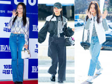 ハイエンド小物で格上げ！ BLACKPINKジスの大人可愛い【デニム】ルックの極意