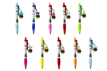 横浜花博と「サンリオ」コラボに新作登場。全10種ボールペンはチャーム付き