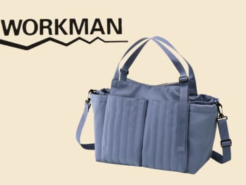 今季もお世話になりますッ！【ワークマン】かさばる荷物がスッキリ◎「マザーズバッグ」