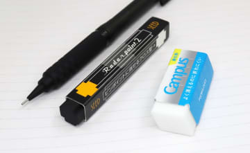 断面が◆に✚だよ！ これは使ってみたい「ピンポイント消しゴム」