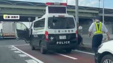 “盗難パトカー”を追跡するパトカー！？ 「乗り心地よさそうだと」パトカー盗んだ容疑の男の呼気からアルコール　三重
