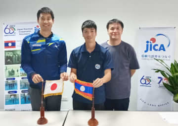 飯塚翔太、ラオスでの活動を報告　男子短距離、JICA事業で滞在