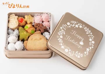 ぴよりんのクッキー缶がクリスマス限定に♡「ぴよりんクッキー缶」で楽しむ贅沢な冬ギフト