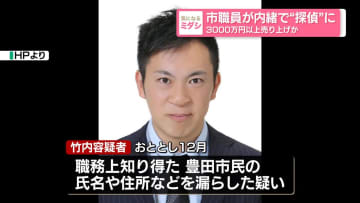 市職員が内緒で“探偵”に　3000万円以上売り上げか