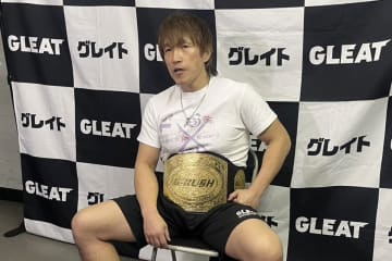 【ＧＬＥＡＴ】田中稔が〝昭和殺法〟でＧ―ＲＵＳＨ第３代王者に！　挑戦者は「ＤＭでもいいので声を上げてほしい」