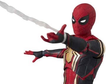 映画「スパイダーマン：ノー・ウェイ・ホーム」版のインテグレーテッドスーツ姿のスパイダーマンが「MAFEX」で12月発売