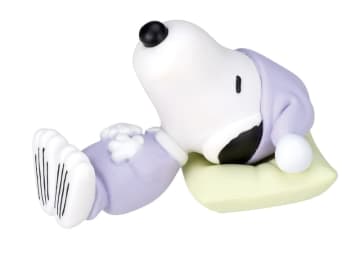ガチャ「PEANUTS すやすやおやすみマスコット」がバージョンアップして12月中旬発売パステルカラーのパジャマ姿のスヌーピーや黄色い帽子をかぶったオラフがラインナップ