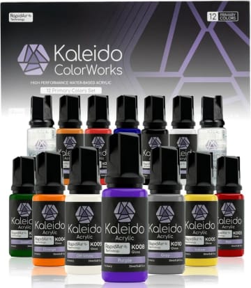 【Amazonセール】Gaahleri製水性アクリル塗料12色セットがお買い得！シンナー&クリーナー付きでエアブラシユーザーにぴったり