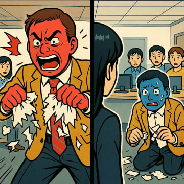 「お前の作った資料は見づらい」と破り捨てる課長。だが、ある事実を告げると課長の顔色が一変【短編小説】