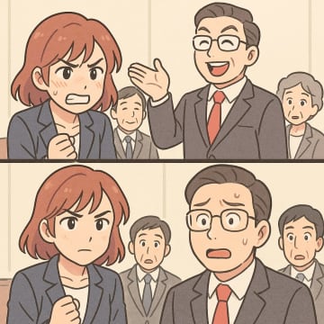 「この企画、私が考えた」と手柄を横取りする上司。だが、私がある事実を告げると顔面蒼白に【短編小説】