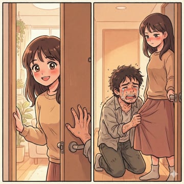 「お前よりいい女がいるんだ、離婚だ」と言い放った夫。数ヶ月後、泣きながら私の家を訪れたワケ【短編小説】
