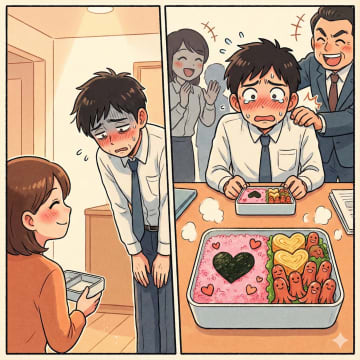 「お前の弁当、冷凍食品ばっかだな」と笑う夫。翌日、私のある行動で夫が職場で恥をかいたワケ【短編小説】