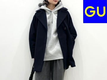 「暖かくスタイルアップ」「キレイなシルエットで高見え」【GU】スタッフが絶賛♡「最旬コート」