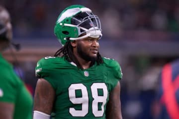 肩の手術を受けたイーグルスDTカーター、週毎の経過観察に