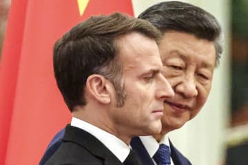 中国、フランス大統領を厚遇　首脳会談、台湾問題で宣伝戦