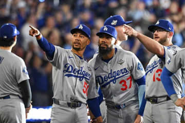 日本未明…ド軍にトレード案浮上「おかしいだろ」「守備がな…」　大砲巡る米報道にネット驚き