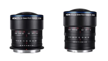 ズーム魚眼レンズ「LAOWA 8-15mm F2.8 FF Zoom Fisheye」にGFX/XCDマウント新登場
