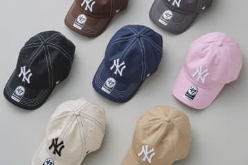 米キャップブランド・フォーティーセブンの定番キャップ「クリーンナップ」に”ステッチ”