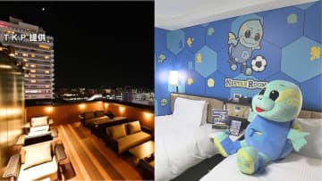 屋上にはこだわりのバー　大分駅前に“アパホテル”開業　255室を備え特別室では「ニータン」がお出迎え【大分発】