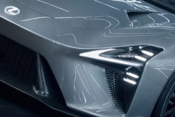 LEXUS「LFA Concept」世界初公開　電動×造形美×没入感の次世代スポーツカー