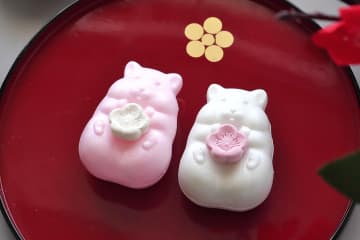 【京都】紅白の「ハムスターモナカ」が期間限定登場！年始ギフトにぴったり