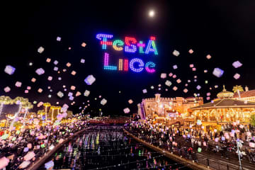 光のランタンとドローンショーが再び！和歌山マリーナシティで追加開催