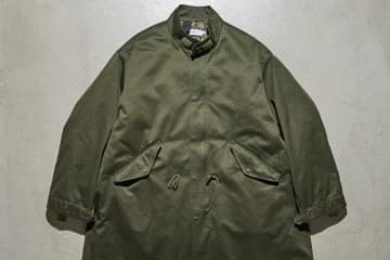 グラフペーパー×N.ハリウッド、ミニマルな高機能モッズコートや加工を施したツータックデニムパンツ