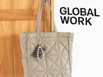 荷物多めな人見てーーッ！【グローバルワーク】1つ持っておくと心強い♡「大きめバッグ」