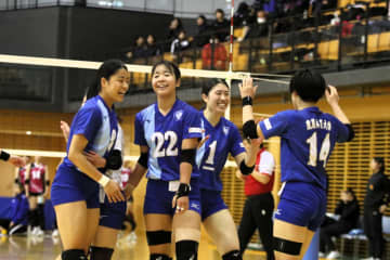 全日本インカレ女子　鹿屋体大が福岡大との九州勢対決を勝ち抜き準決勝へ　東京女体大、筑波大、明海大もベスト4入り