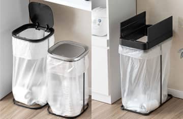 手をかざすだけで開く！ タンスのゲンの最新ゴミ箱が便利すぎる