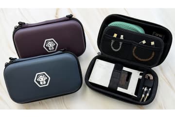 MUSIN、イヤホンやDACなどをまとめて持ち運べる「MUSIN君ケース3号」。直販2,200円