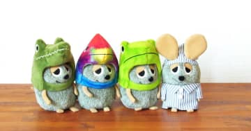 フレデリックが他の絵本キャラクターに変身しちゃった！？ 手のひらサイズが可愛いぬいぐるみシリーズ誕生