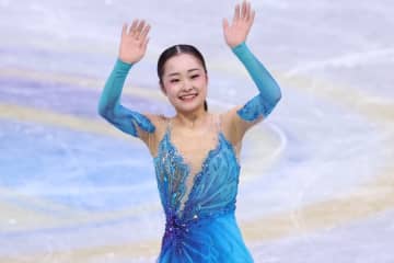 島田麻央、圧巻218.13点でジュニアGPファイナル４連覇！４回転ジャンプ転倒も３A成功　岡田芽依は初出場で銅メダル