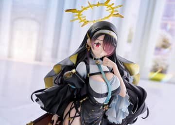 黒衣の修道服から魅せる太もも…！『ブルアカ』より「ヒナタ」1/7スケールフィギュアが予約受付開始