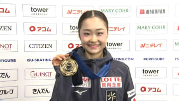「諦めずに滑りきるのが自分の強さ」フィギュア・島田麻央が4連覇達成【ジュニアGPファイナル】