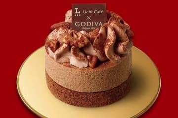 ローソン×ゴディバ冬の贅沢スイーツ、とろけるショコラタルト＆チョコレートとプラリネの上質ケーキ