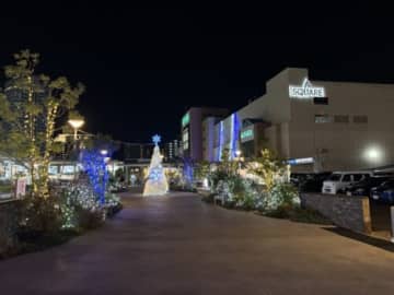 【滋賀県最大級の輝き】子連れでも安心！草津エイスクエアの「クリスマスイルミネーション」見に行ってきました！