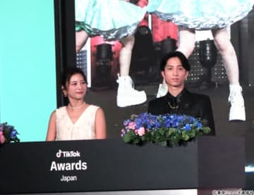 田中樹、チョッパーと笑顔で共演！「TikTok Awards Japan 2025」