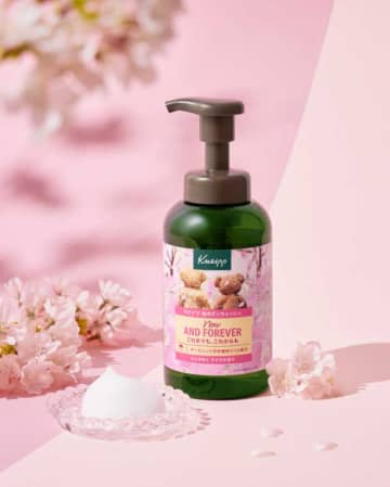 【クナイプ】春限定！サクラの香りで癒される泡ボディウォッシュ登場