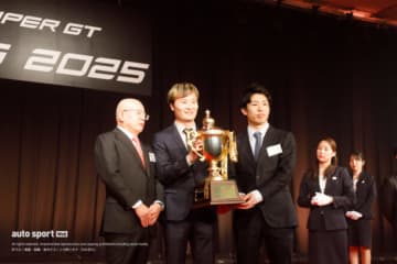 GT500史上初の3連覇に「歴史に名を刻めた」と坪井。年間表彰式『SUPER GT HEROES』開催