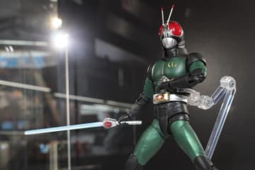 仮面ライダーBLACKに続き、“太陽の子”BLACK RXもアクションフィギュア化。「S.H.Figuarts（真骨彫製法） 仮面ライダーBLACK RX」が展示中！【#魂ネイションズ】