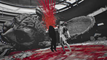 SUDA51の強烈な超暴力新作アクション『ROMEO IS A DEAD MAN』2026年2月11日発売決定！銃も近接もガンガン使って指名手配犯を追え