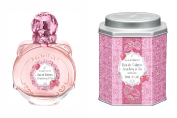 ジルスチュアート2026年春コスメ「ストロベリー＆ティーの香り」“紅茶缶”風フレグランス